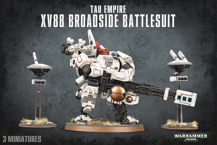 TAU EMPIRE XV88 BROADSIDE BATTLESUIT | 5011921091973 | GAMES WORKSHOP