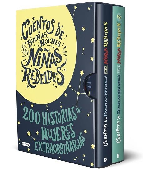 ESTUCHE CUENTOS DE BUENAS NOCHES PARA NIÑAS REBELDES | 9788408196952 | Elena Favilli & Francesca Cavallo