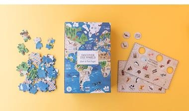 PUZZLE DISCOVER THE WORLD LOOK & FIND PUZZLE | 8436530168750 | LONDJI