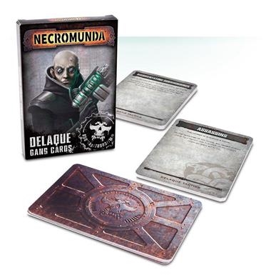 NECROMUNDA: DELAQUE GANG CARDS (ENGLISH) | 5011921107612 | GAMES WORKSHOP