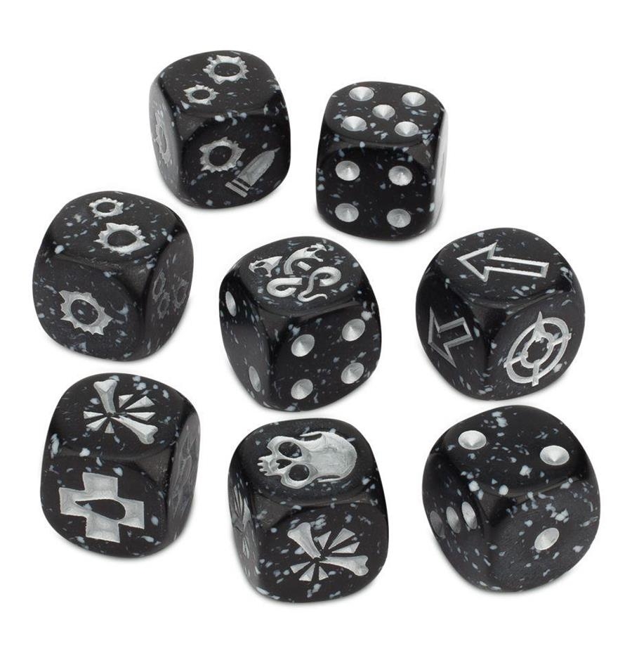 NECROMUNDA DELAQUE GANG DICE SET | 5011921110957 | GAMES WORKSHOP
