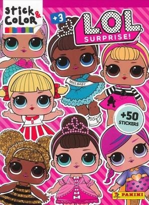 STICK & COLOR LOL SURPRISE | 9788427870970 | PANINI