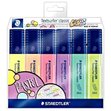 ESTOIG 6 MARCADORS COLORS PASTEL  | 4007817049846 | STAEDTLER 