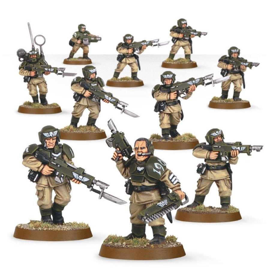 ASTRA MILITARUM CADIAN INFANTRY SQUAD | 5011921015573 | GAMES WORKSHOP