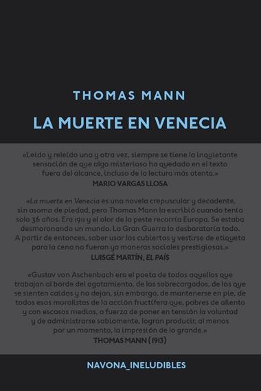 LA MUERTE EN VENECIA | 9788417181772 | THOMAS MANN