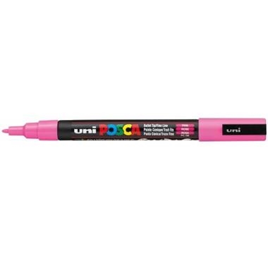 POSCA PC-3M PINK BULLET SHAPED | 4902778915837 | UNI POSCA