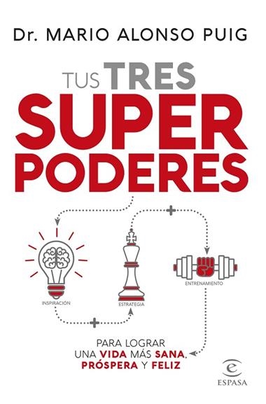 TUS TRES SUPERPODERES PARA LOGRAR UNA VIDA MAS SANA PROSPERA Y FELIZ | 9788467055443 | DR. MARIO ALONSO PUIG