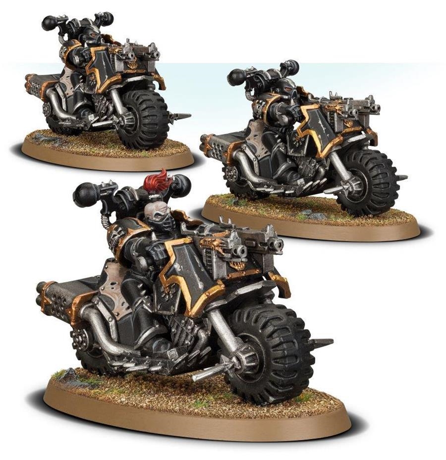 CHAOS SPACE MARINES BIKERS | 5011921111121 | GAMES WORKSHOP