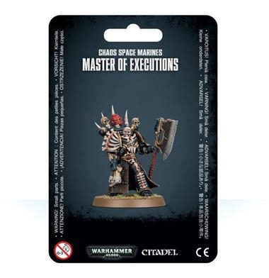 CHAOS SPACE MARINES MASTER OF EXECUTIONS | 5011921113293 | GAMES WORKSHOP