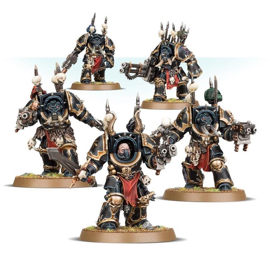 CHAOS SPACE MARINE TERMINATORS | 5011921114467 | GAMES WORKSHOP