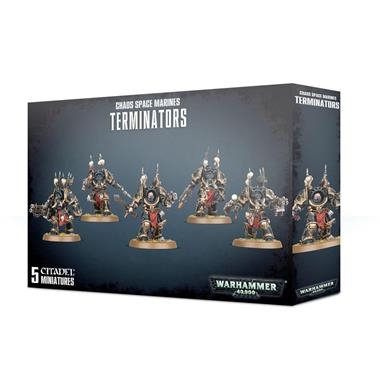 CHAOS SPACE MARINE TERMINATORS | 5011921114467 | GAMES WORKSHOP