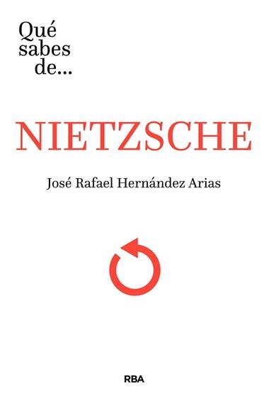 QUE SABES DE NIETZSCHE | 9788491872689 | JOSE RAFAEL HERNANDEZ ARIAS