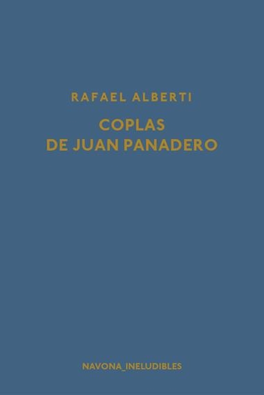COPLAS DE JUAN PANADERO | 9788417181864 | RAFAEL ALBERTI