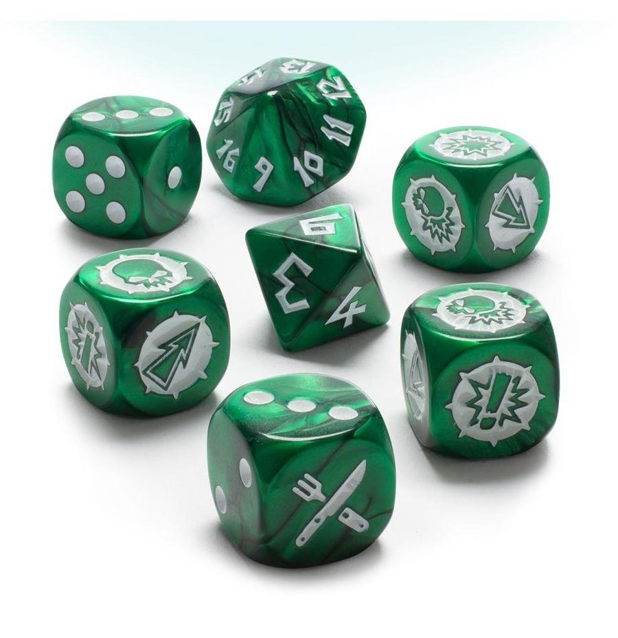BLOOD BOWL HALFLING DICE SET | 5011921113637 | GAMES WORKSHOP