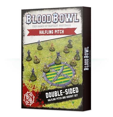 BLOOD BOWL:HALFLING TEAM PITCH & DUGOUTS | 5011921121380 | GAMES WORKSHOP