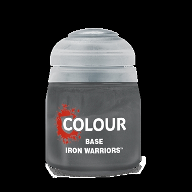 BASE: IRON WARRIORS (12ML) (6-PACK) | 99189950168061 | GAMES WORKSHOP