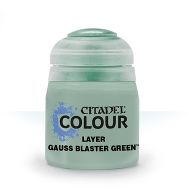 LAYER: GAUSS BLASTER GREEN (12ML) (6PK) | 99189951102064 | GAMES WORKSHOP