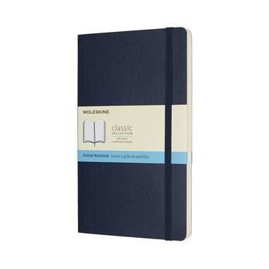 LLIBRETA CLASICA TAPA TOVA BLAU FOSC PUNTETS | 8055002854764 | MOLESKINE
