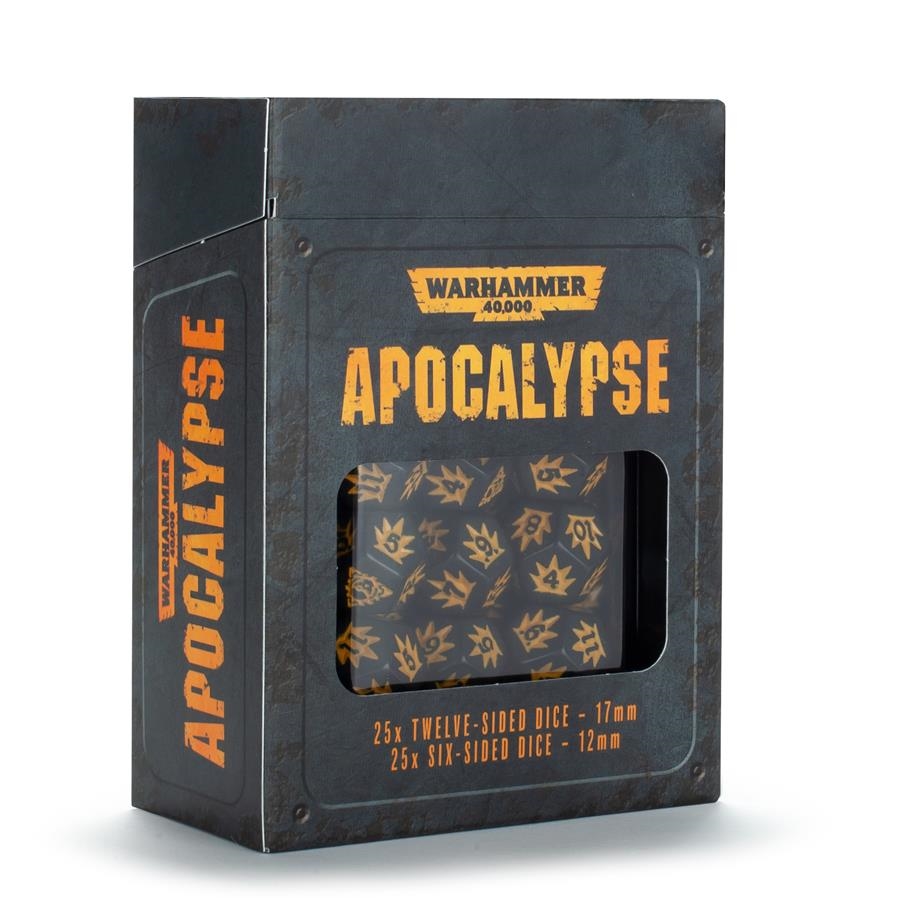 WARHAMMER 40000: APOCALYPSE DICE | 5011921121175 | GAMES WORKSHOP