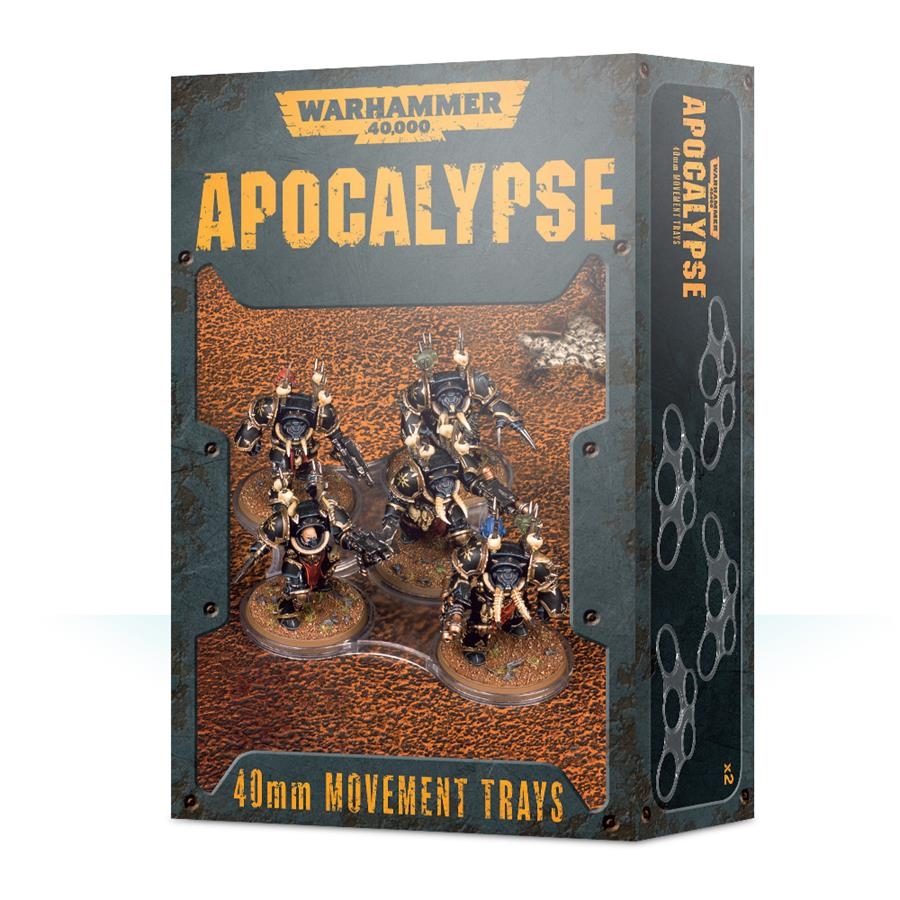 WH40K APOCALYPSE MOVEMENT TRAYS (40MM) | 5011921119844 | GAMES WORKSHOP