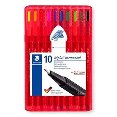 10 RETOLADORS TRIPLUS PERMANENT | 4007817050620 | STAEDTLER