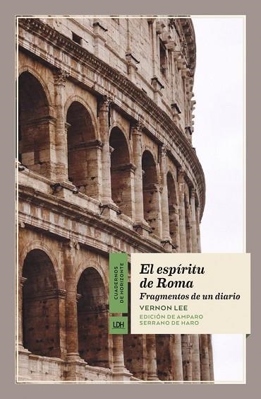 EL ESPIRITU DE ROMA | 9788417594183 | Vernon Lee