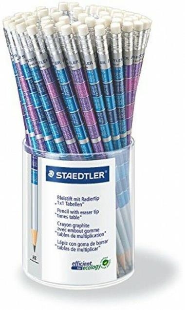 LLAPIS TAULES DE MULTIPLICAR AMB GOMA | 4006608117290 | STAEDTLER