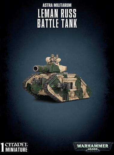 ASTRA MILITARUM LEMAN RUSS BATTLE TANK | 5011921113798 | GAMES WORKSHOP