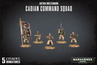 ASTRA MILITARUM CADIAN COMMAND SQUAD | 5011921113743 | GAMES WORKSHOP
