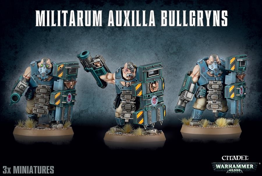 MILITARUM AUXILLA BULLGRYNS | 5011921113750 | GAMES WORKSHOP