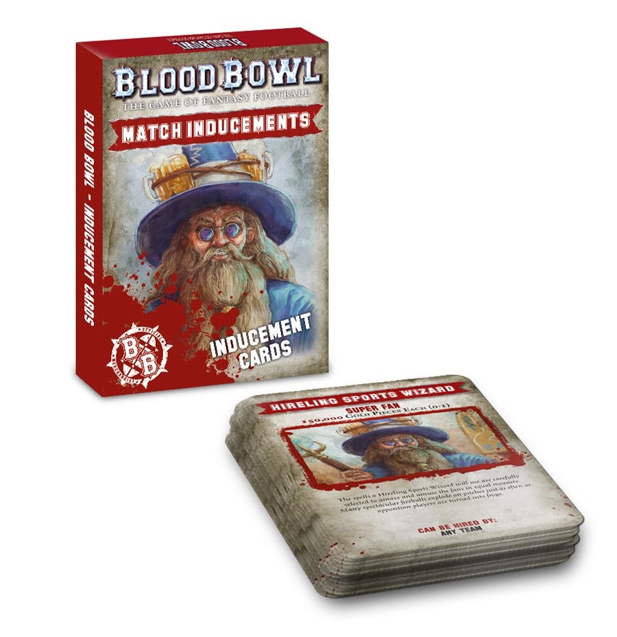 BLOOD BOWL: INDUCEMENTS CARDS (ENG) | 5011921121748 | GAMES WORKSHOP