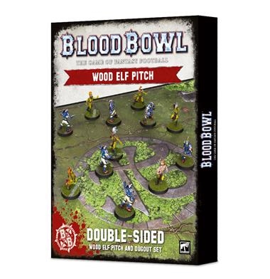 BLOOD BOWL: WOOD ELVES PITCH & DUGOUTS | 5011921121557 | GAMES WORKSHOP