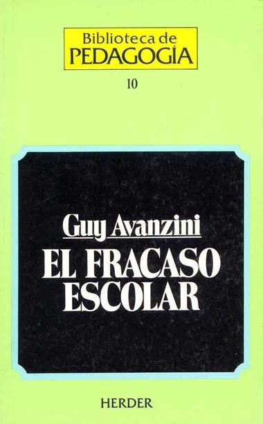 EL FRACASO ESCOLAR | 9788425404702 | AVANZINI, GUY