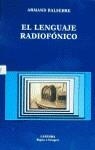EL LENGUAJE RADIOFONICO | 9788437612362 | BALSEBRE, ARMAND