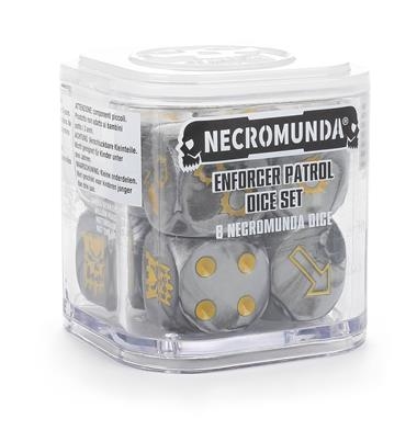 NECROMUNDA ENFORCER PATROL DICE SET | 5011921120444 | GAMES WORKSHOP