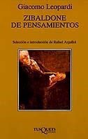ZIBALDONE DE PENSAMIENTOS | 9788472231276 | GIACOMO LEOPARDI