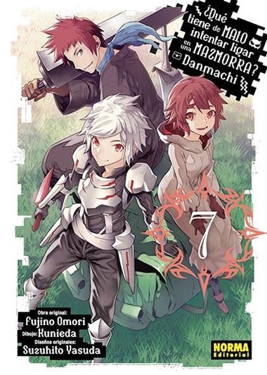 DANMACHI 07 QUE TIENE DE MALO INTENTAR LIGAR EN UNA MAZMORRA | 9788467936520 | FUJINO OMORI & KUNIEDA & SUZUHITO YASUDA