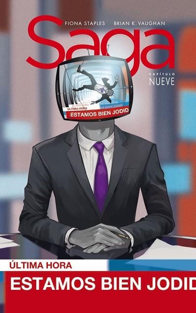 SAGA 09 ULTIMA HORA ESTAMOS BIEN JODIDOS | 9788491735724 | FIONA STAPLES & BRIAN K. VAUGHAN