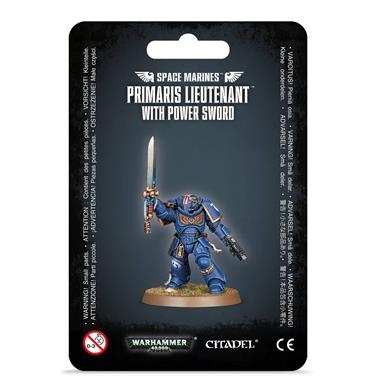 S/M PRIMARIS LIEUTENANT WITH POWER SWORD | 5011921091003 | GAMES WORKSHOP