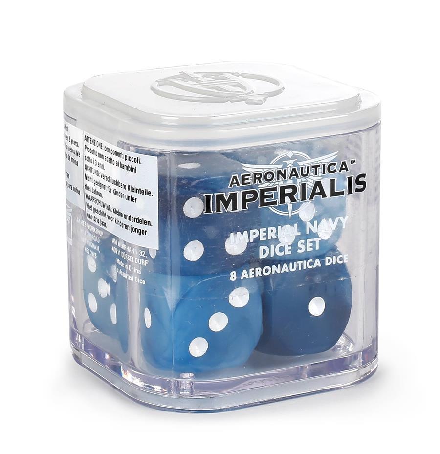 AERONAUTICA IMPERIALIS IMPERIAL NAVY DICE SET | 5011921121854 | GAMES WORKSHOP