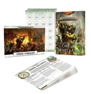 WARSCROLL CARDS: ORRUK WARCLANS ENGLISH | 5011921127719 | GAMES WORKSHOP