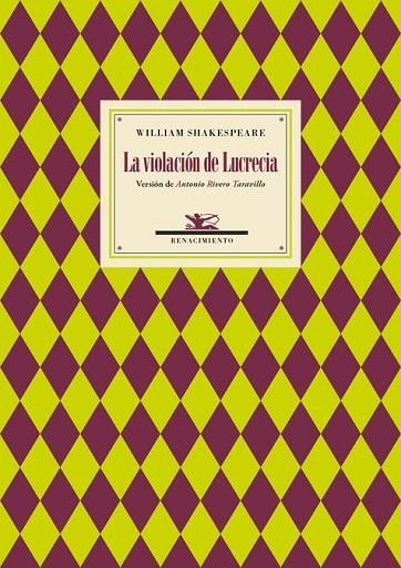 La violación de Lucrecia | 9788416685714 | William Shakespeare