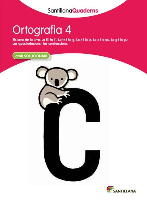 ORTOGRAFIA 4 | 29788468013695 | SANTILLANA QUADERNS