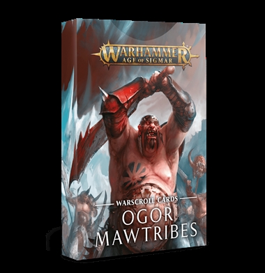 WARSCROLL CARDS: OGOR MAWTRIBES (ENG) | 5011921128464 | GAMES WORKSHOP