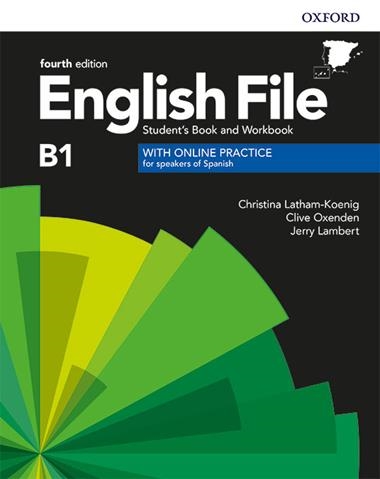 ENGLISH FILE 4TH EDITION B1 STUDENT'S BOOK AND WORKBOOK WITH KEY PACK | 9780194058063 | CHRISTINA LATHAM-KOENIG & CLIVE OXENDEN & JERRY LAMBERT