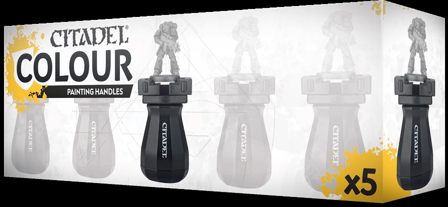 CITADEL COLOUR PAINTING HANDLES X5 | 5011921129577 | GAMES WORKSHOP