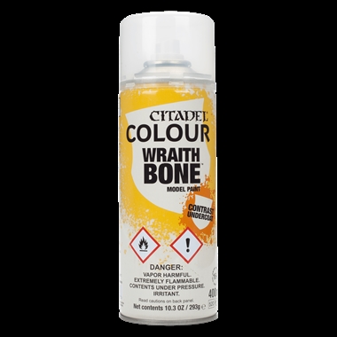 CITADEL COLOUR SPRAY WRAITH BONE MODEL PAINT | 5011921121878 | GAMES WORKSHOP