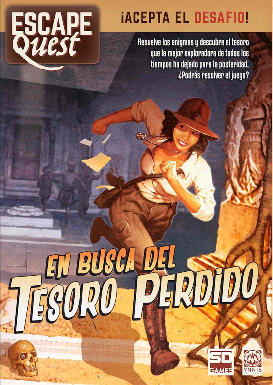 ESCAPE QUEST: EN BUSCA DEL TESORO PERDIDO | 9782376971269 | KAEDAMA