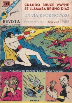 CUANDO BRUCE WAYNE SE LLAMABA BRUNO DIAZ UN VIAJE POR NOVARO | 9788412034967 | JORGE WARD