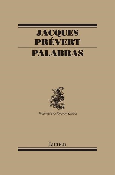 PALABRAS | 9788426427359 | PREVERT, JACQUES
